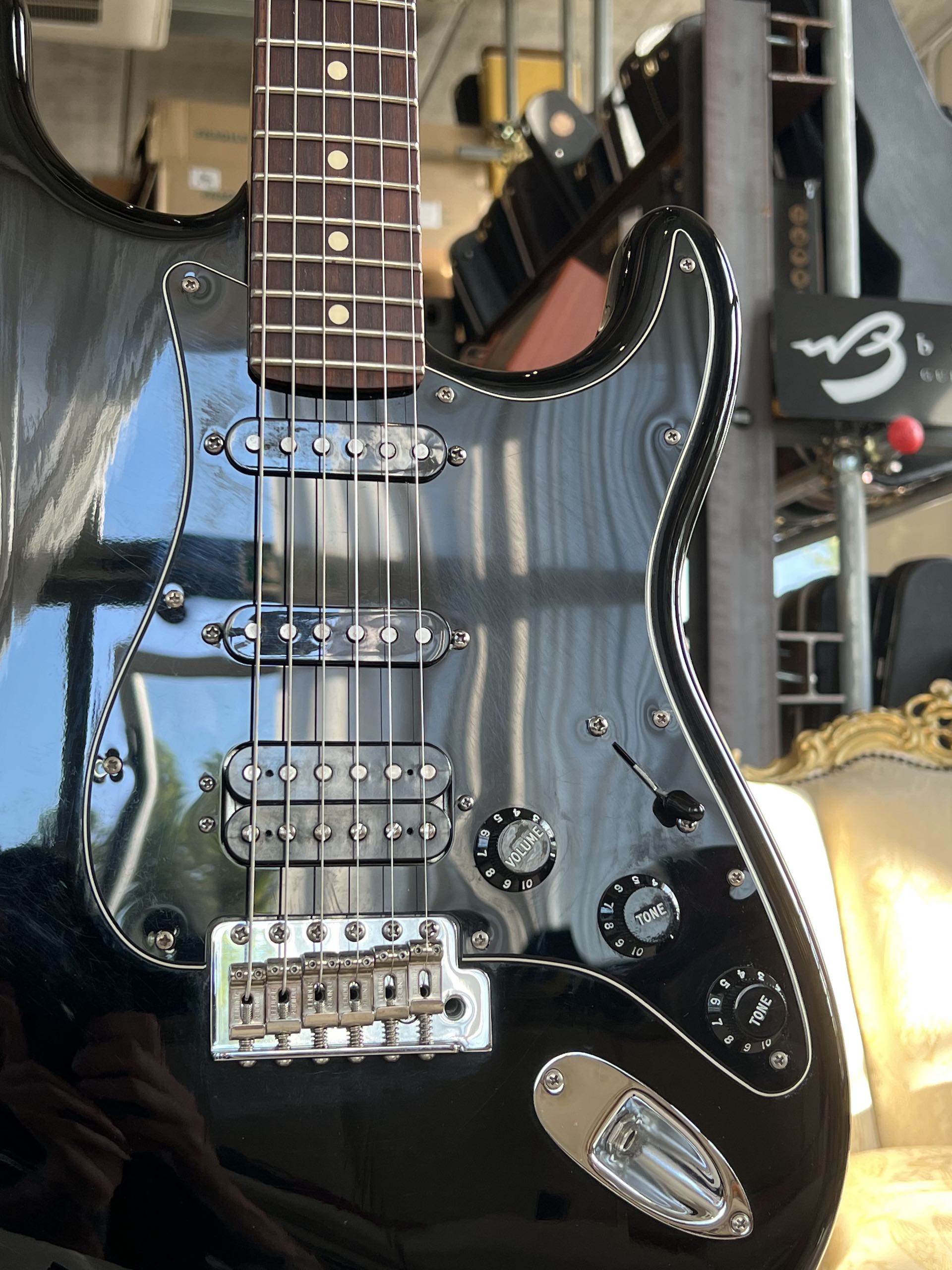 Fender American Special Stratocaster - HSS Atomic™ + Texas Special - Black - 2013 - immagine 3