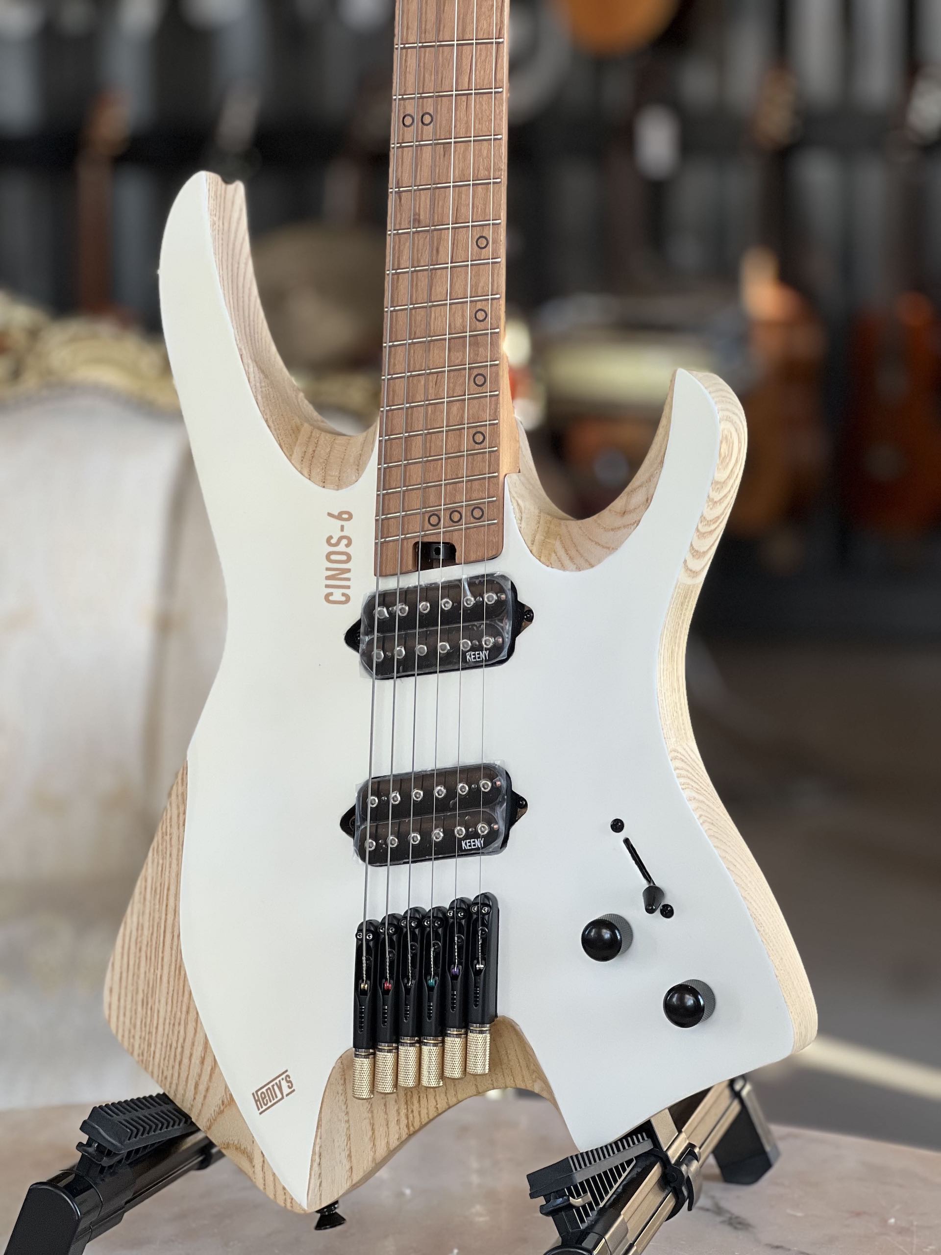 Henry's Cinos HG6-P Pure - White - Headless - immagine 2