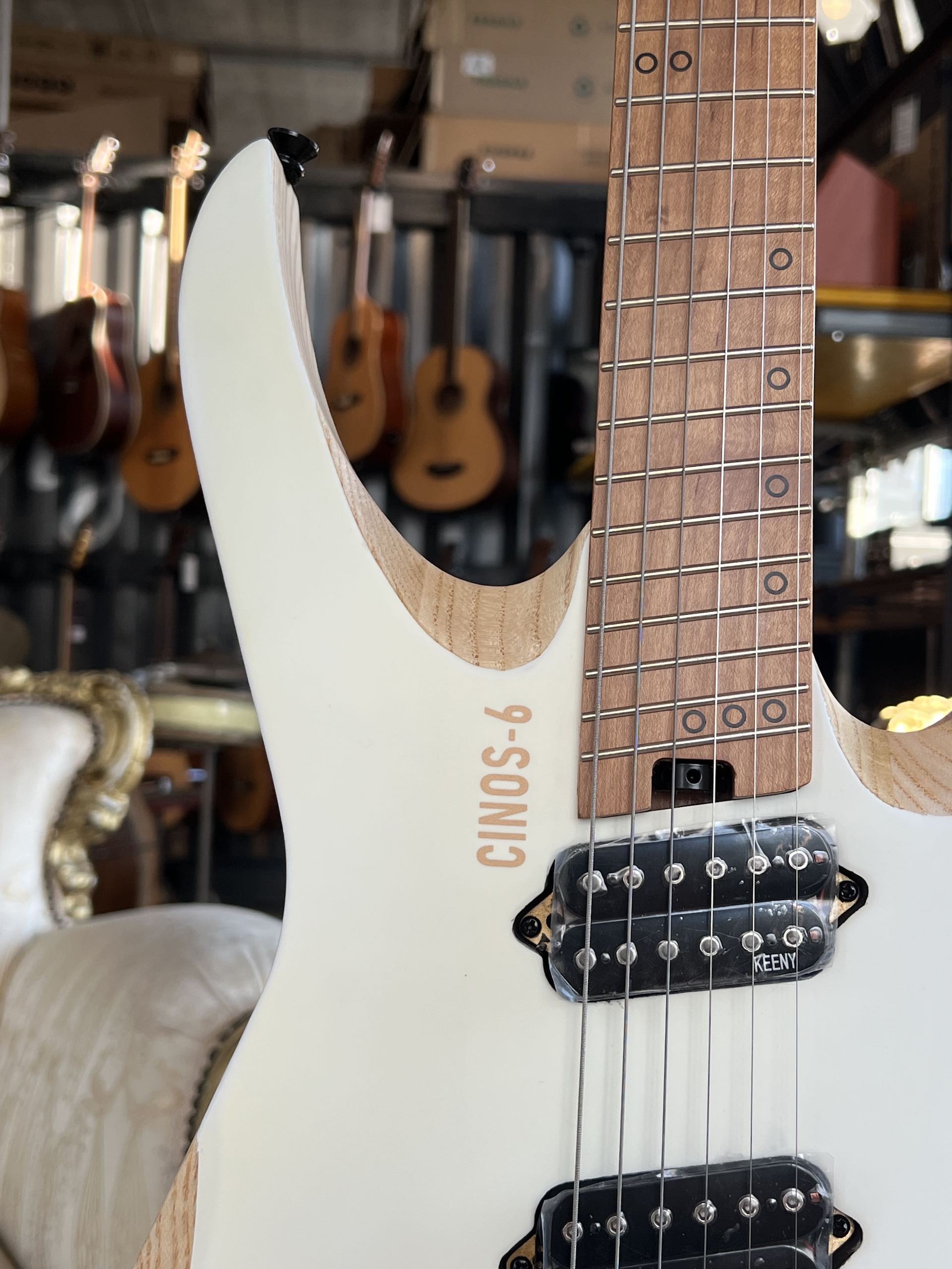 Henry's Cinos HG6-P Pure - White - Headless - immagine 4