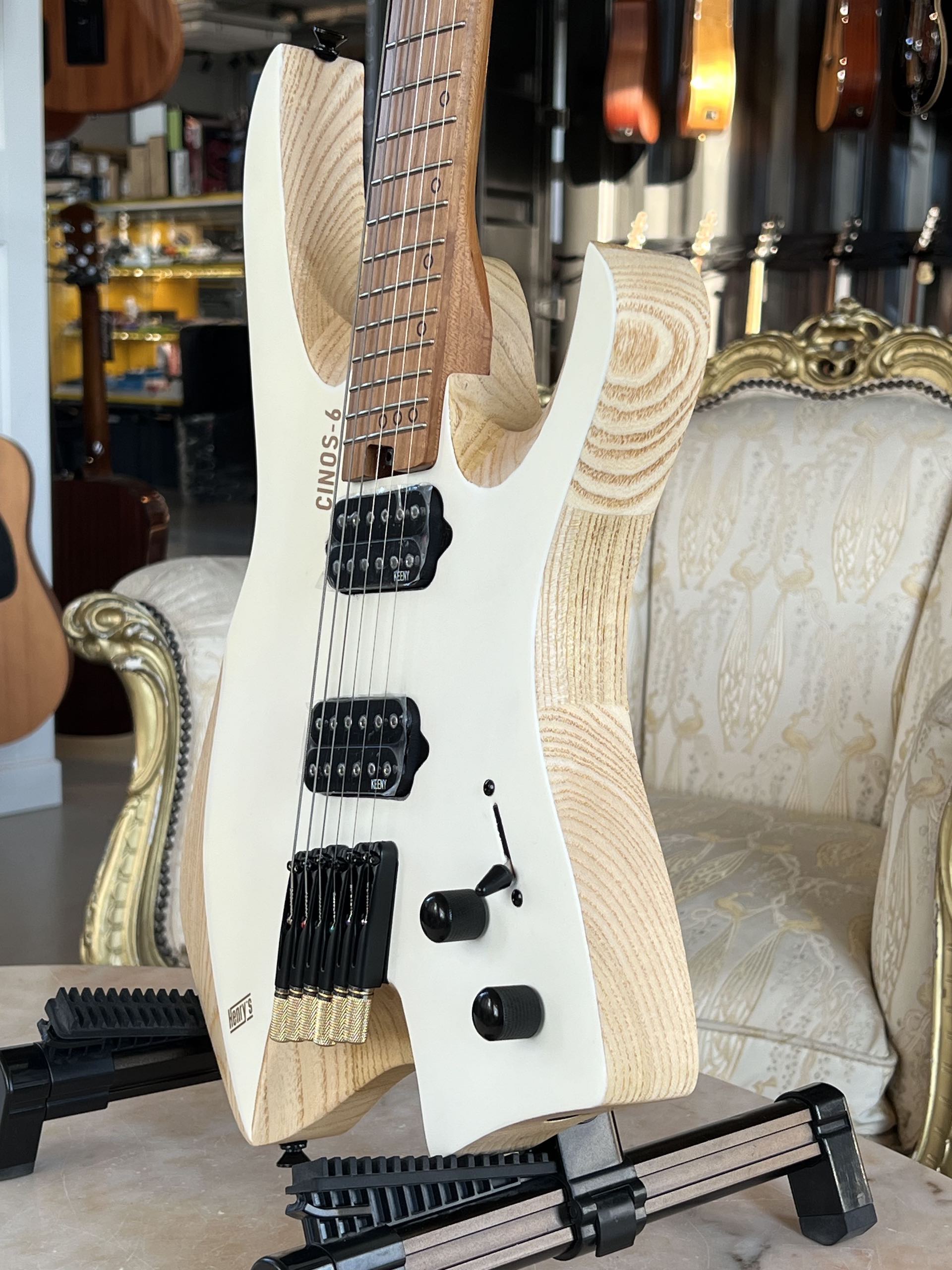 Henry's Cinos HG6-P Pure - White - Headless - immagine 7