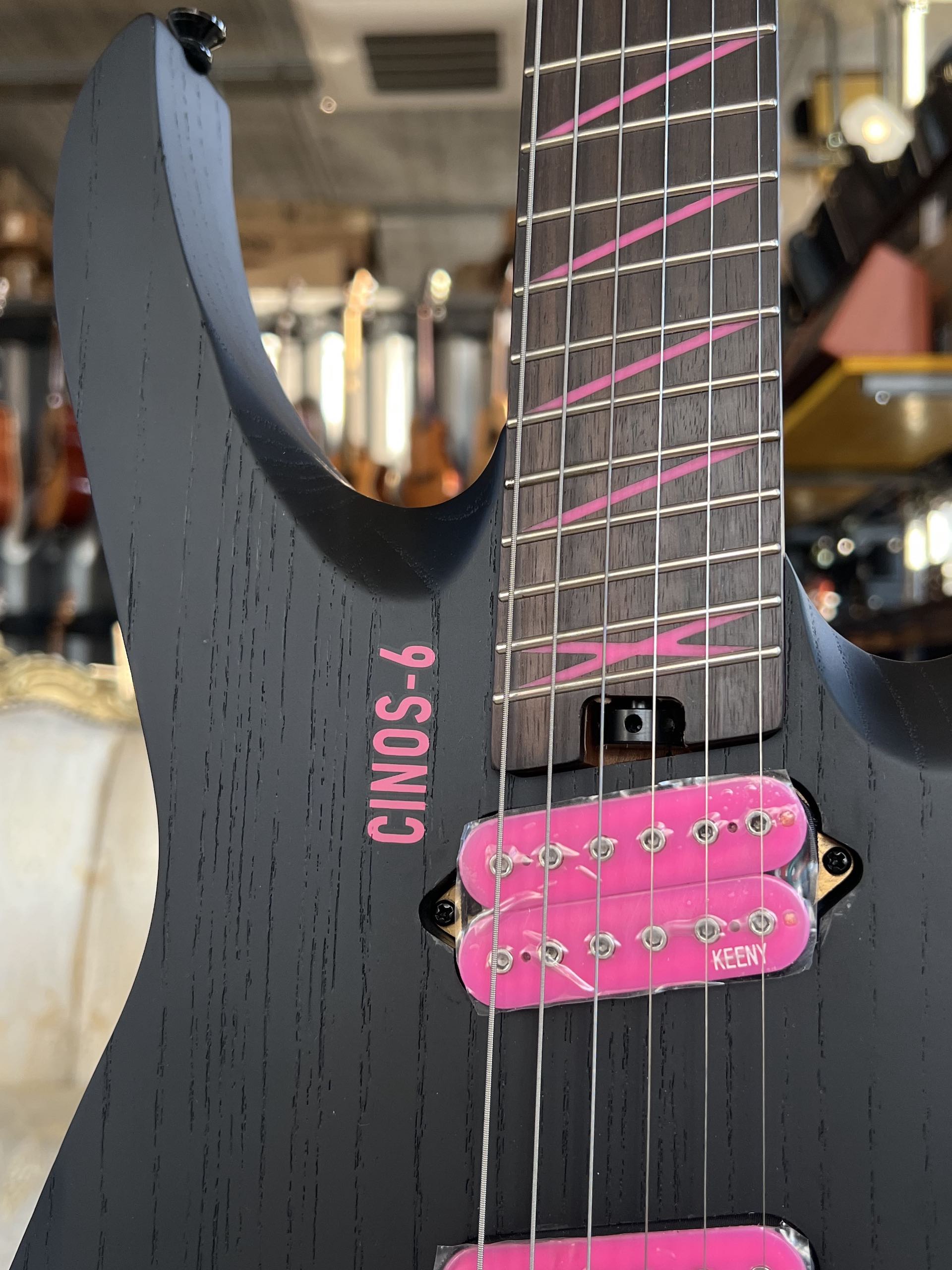 Henry's Cinos HG6-E EVIL - Black - Headless - immagine 4