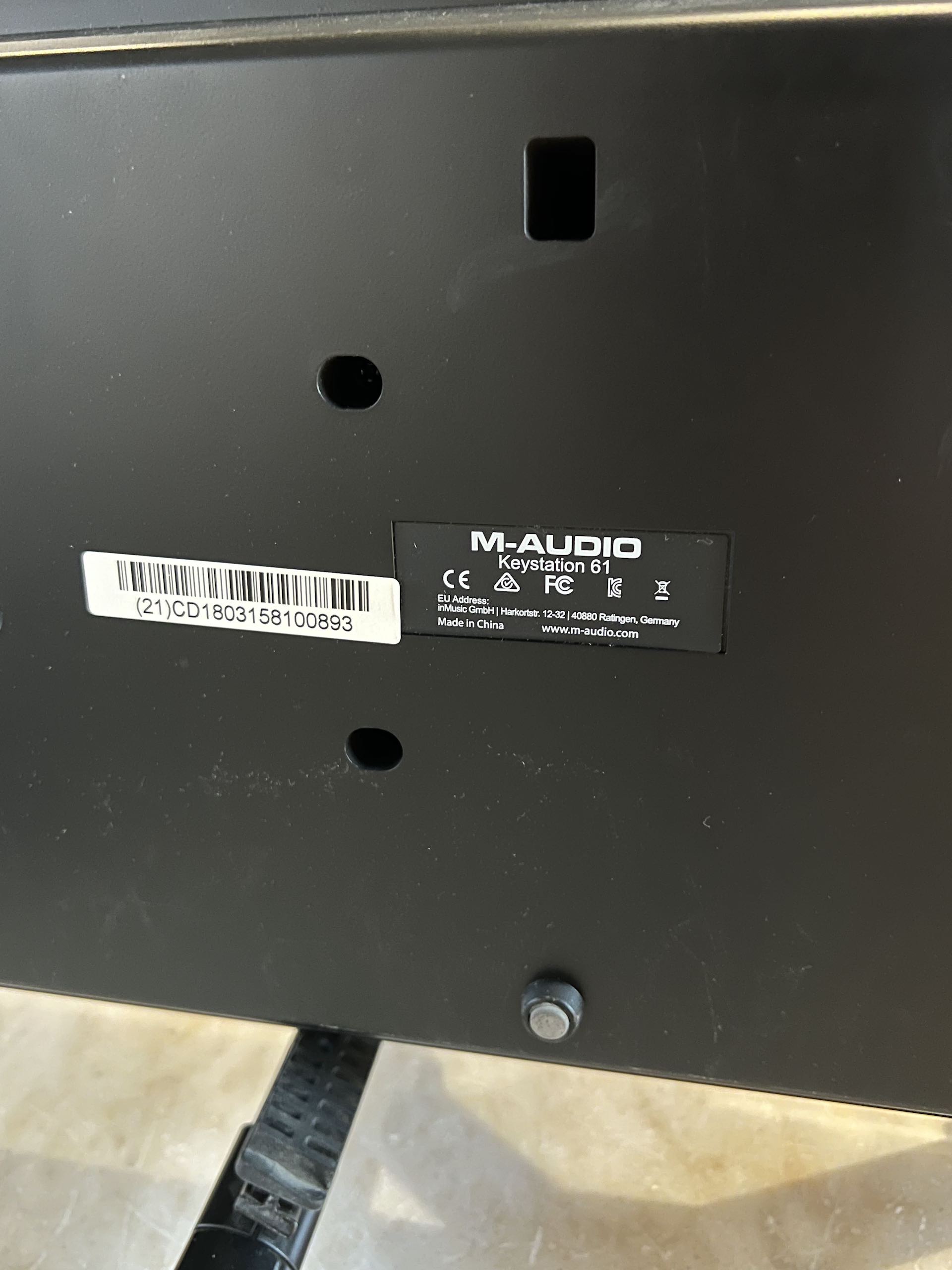 M-AUDIO Keystation 61 MK1 - immagine 5