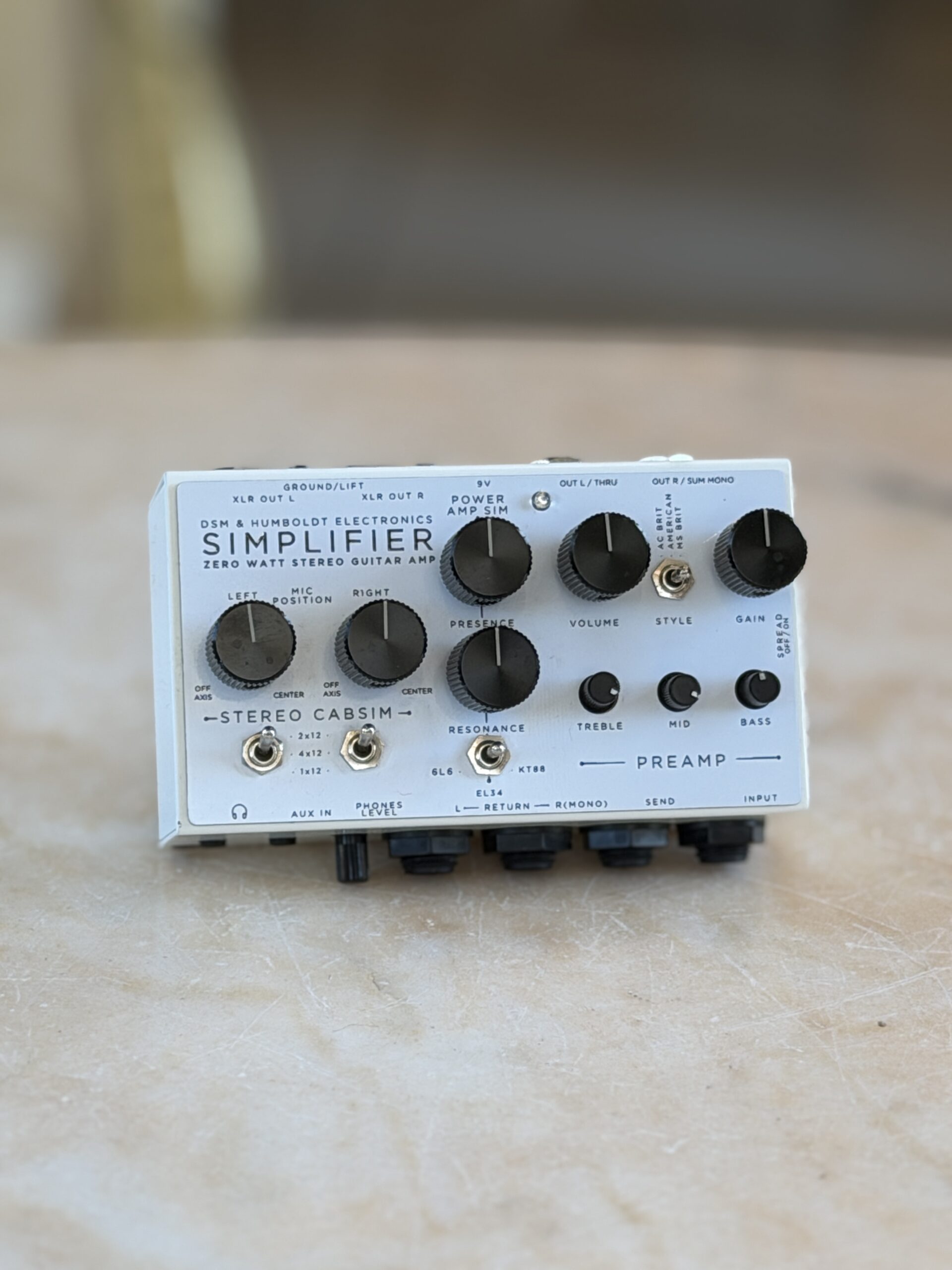 DSM & Humboldt Simplifier Amp Cab Simulator