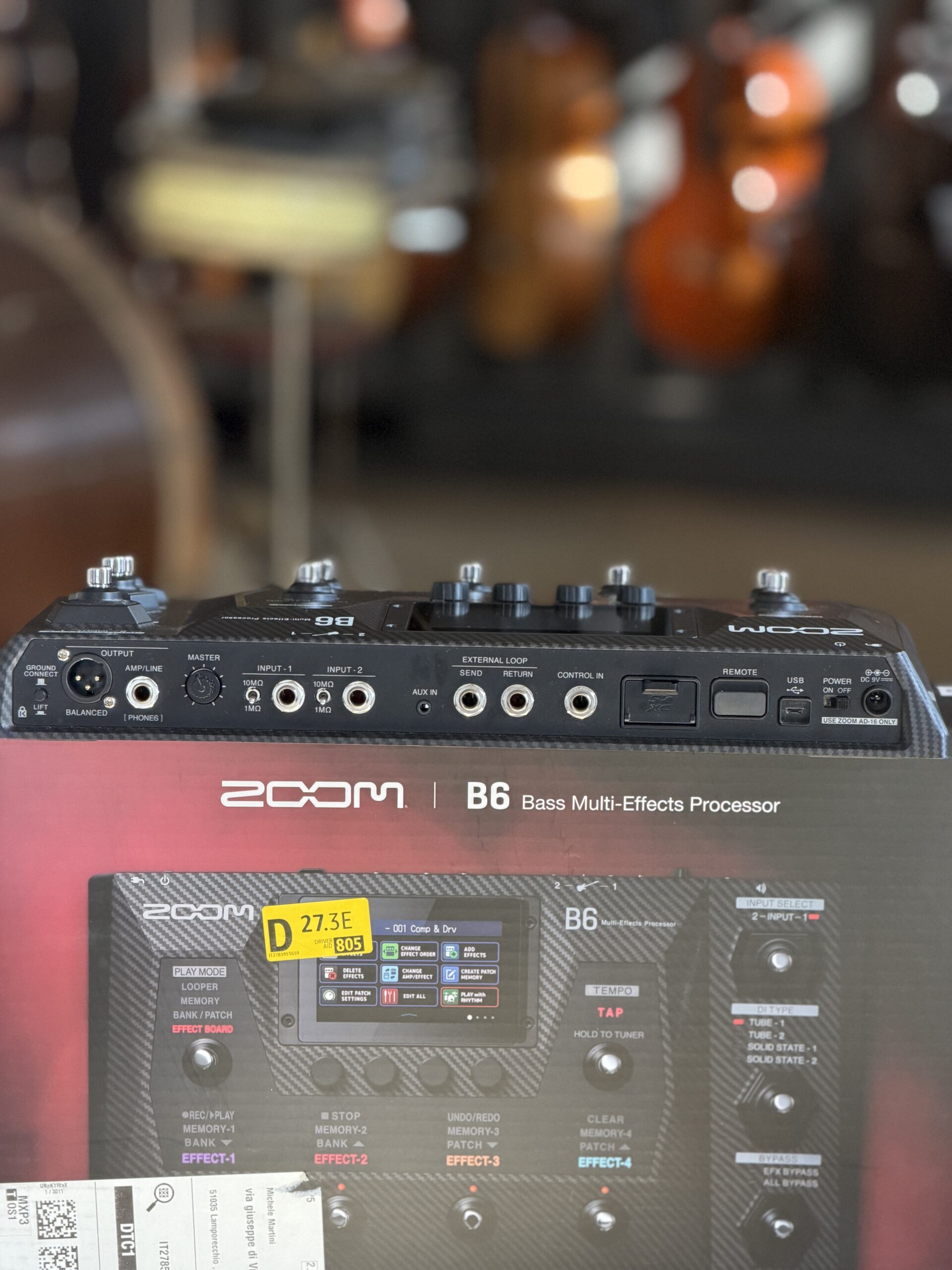 Zoom B6 Multieffetto Basso - immagine 4