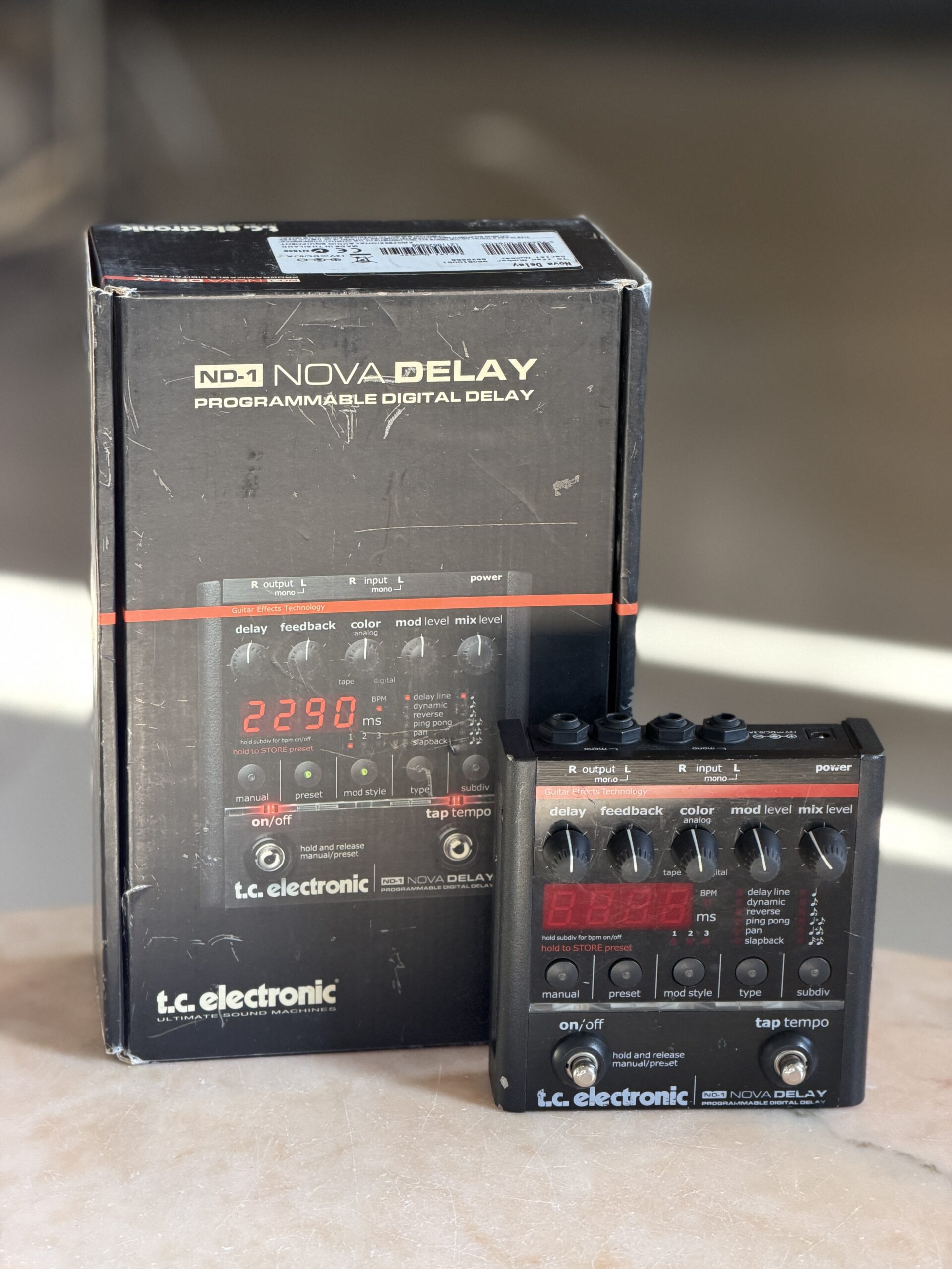 TC ELECTRONIC ND1 Nova Delay
