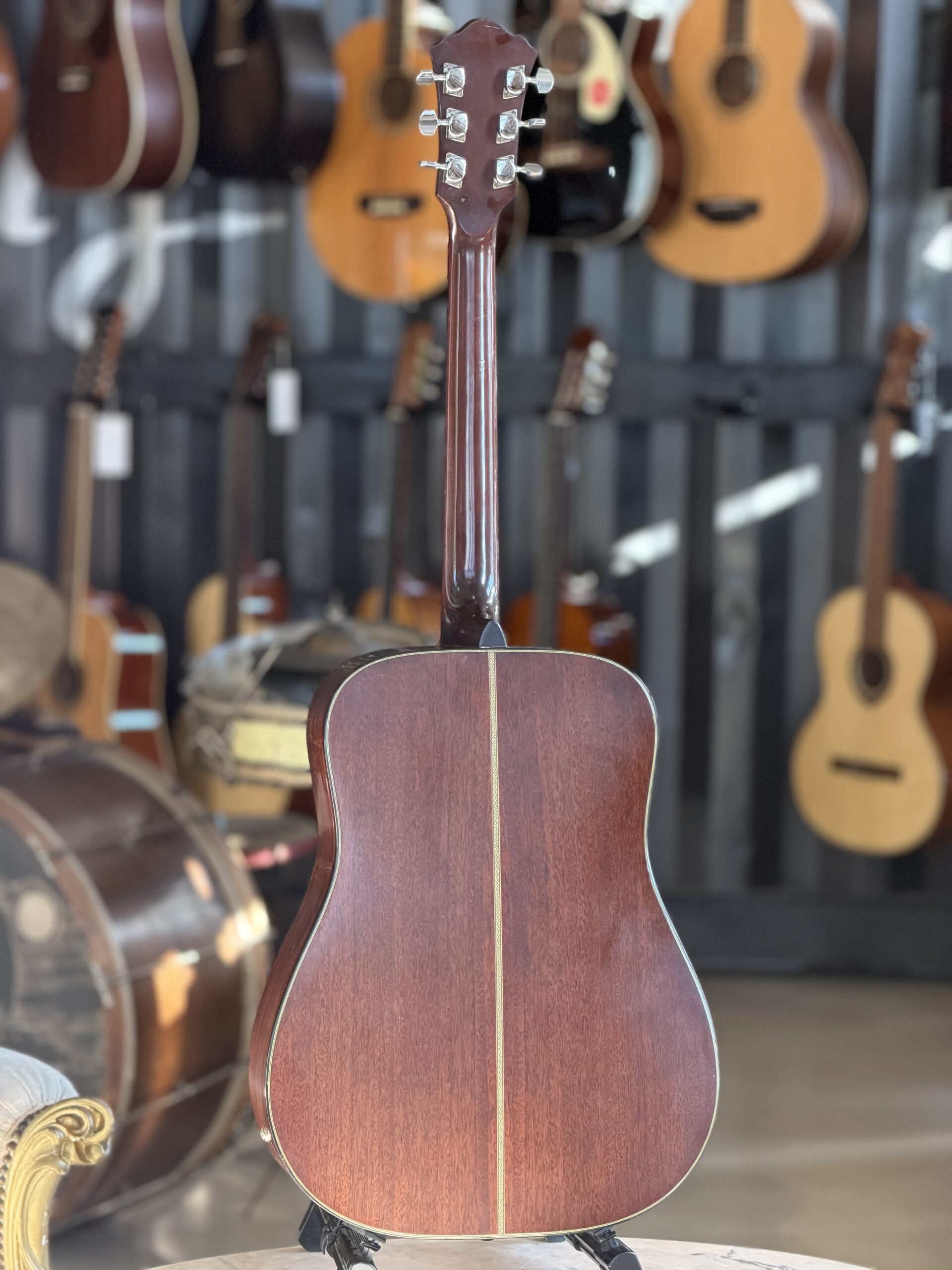 Ibanez S300 SV Vintage Dreadnought - Satin Violin - Made in Japan 1979 - immagine 7