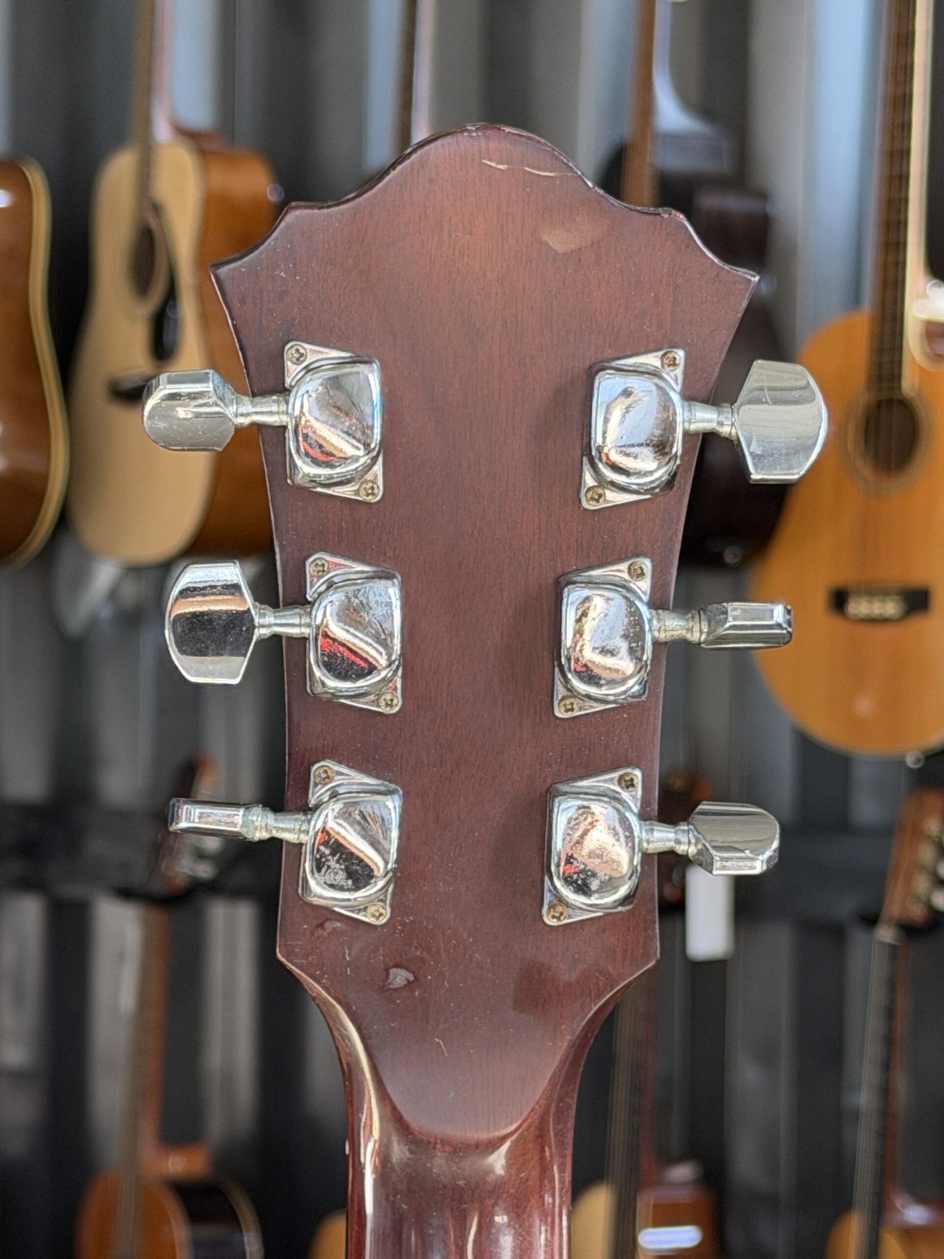 Ibanez S300 SV Vintage Dreadnought - Satin Violin - Made in Japan 1979 - immagine 6