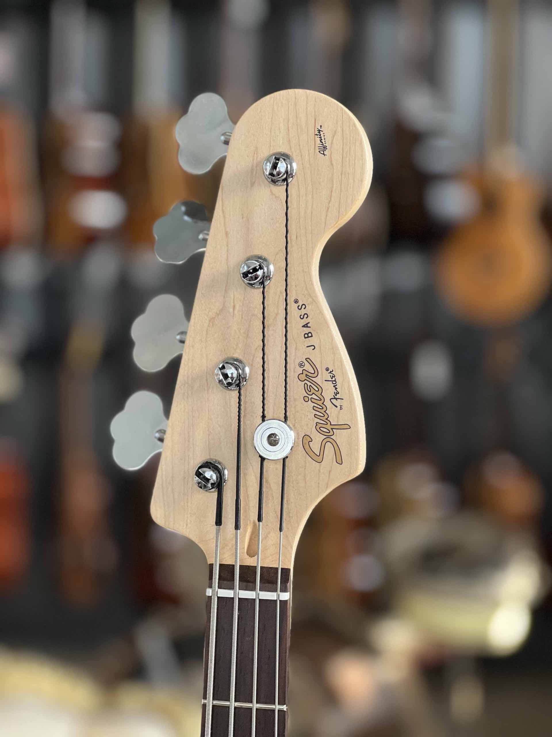 Squier Jazz Affinity - Brown Sunburst - Made in Indonesia 2012 - immagine 3