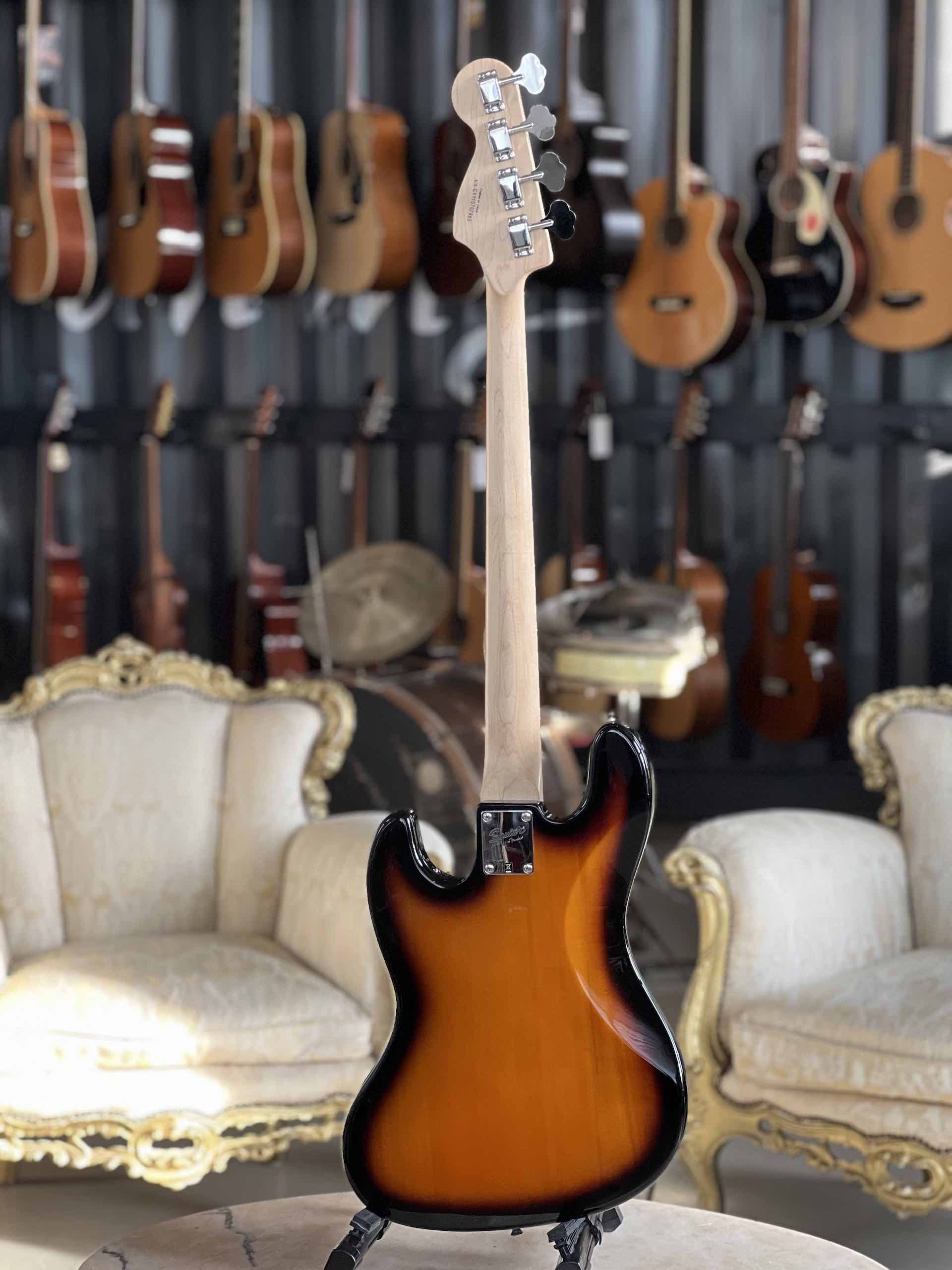 Squier Jazz Affinity - Brown Sunburst - Made in Indonesia 2012 - immagine 5