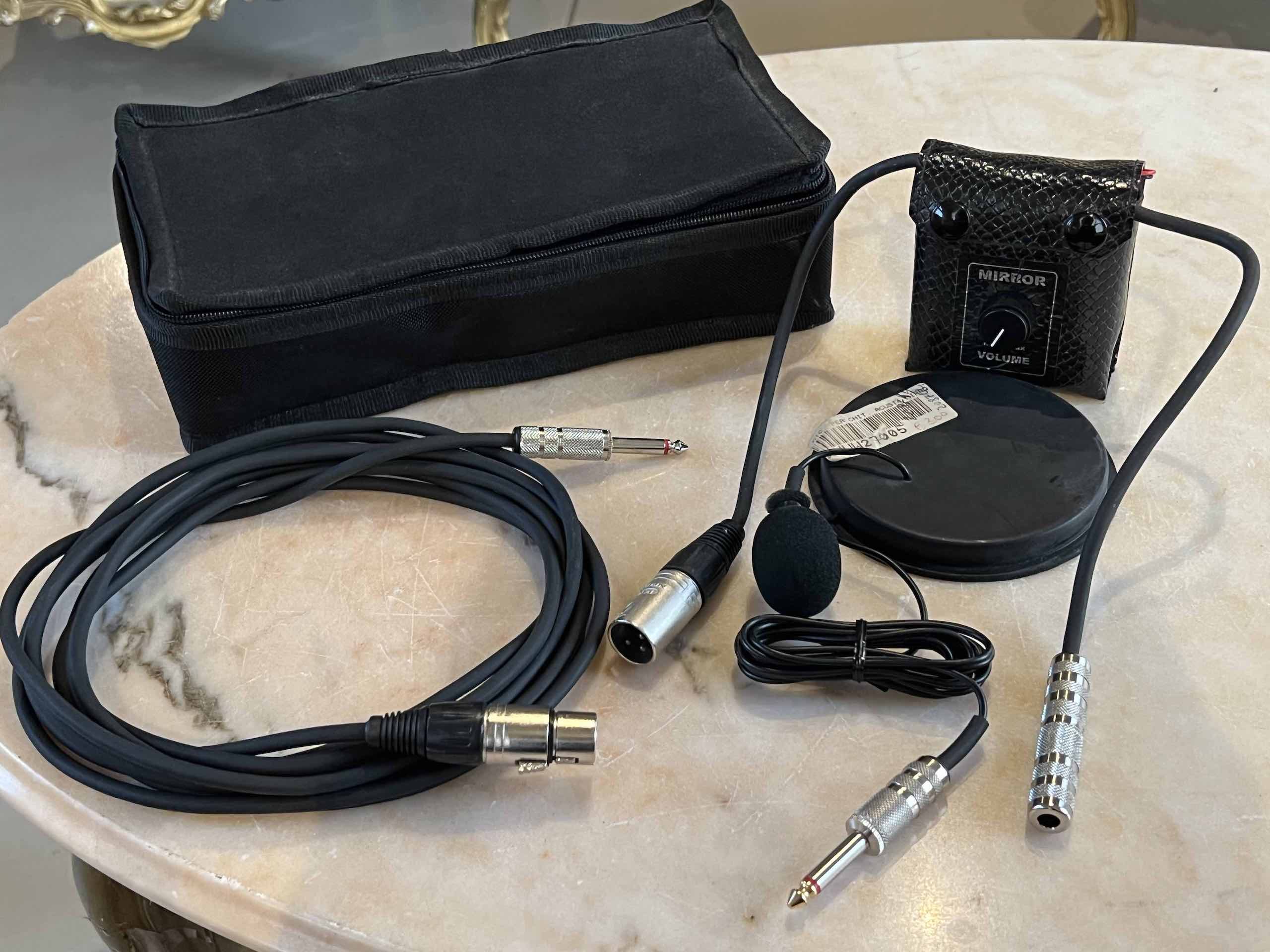 MIRROR Corradini Acoustic Guitar Condenser Microphone System + Preamp & Feedback Buster – Made in Italy - immagine 2