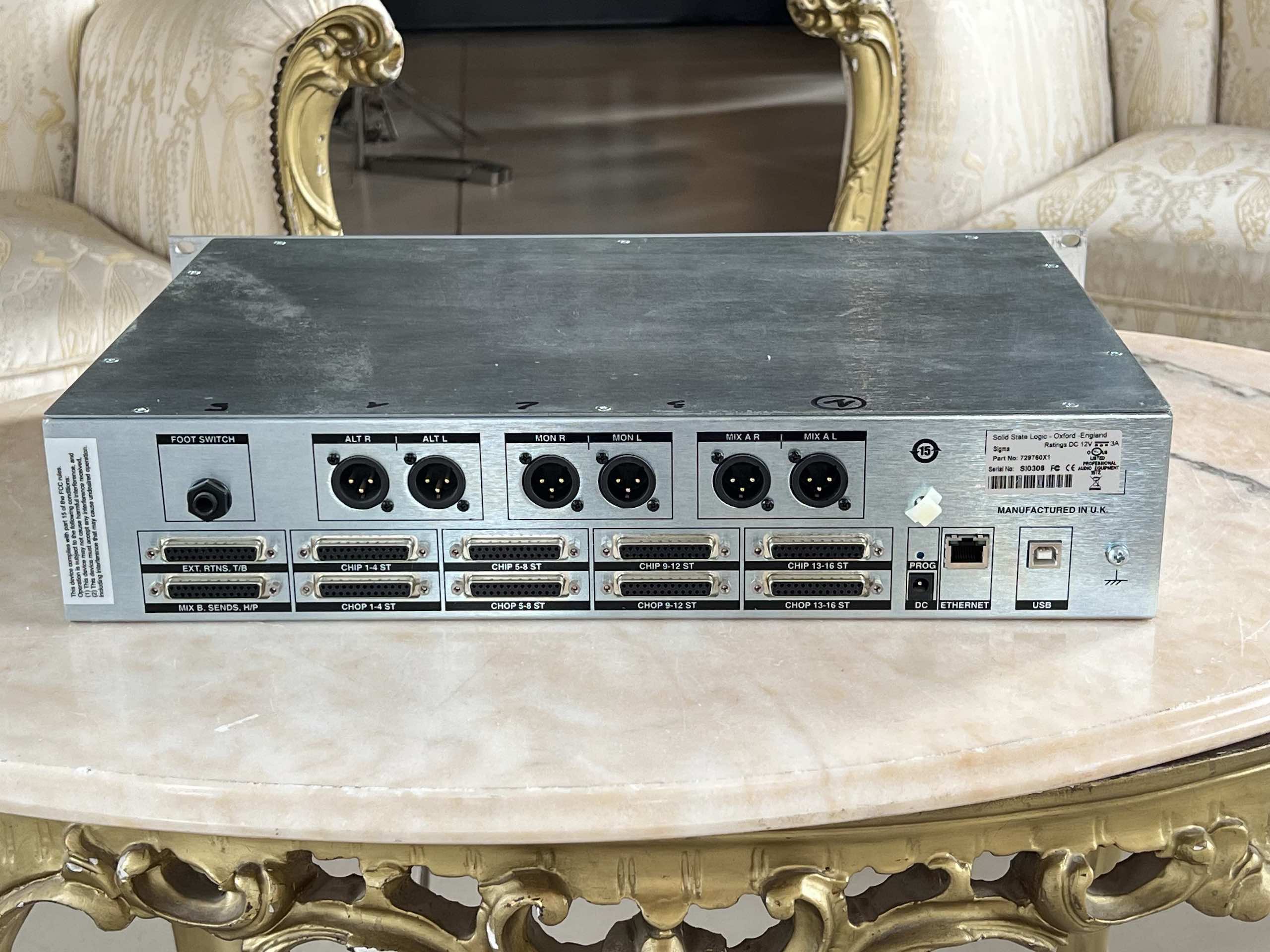 Solid State Logic SSL Sigma 32-Channel Analogue Summing Mixer – Made in UK - immagine 5