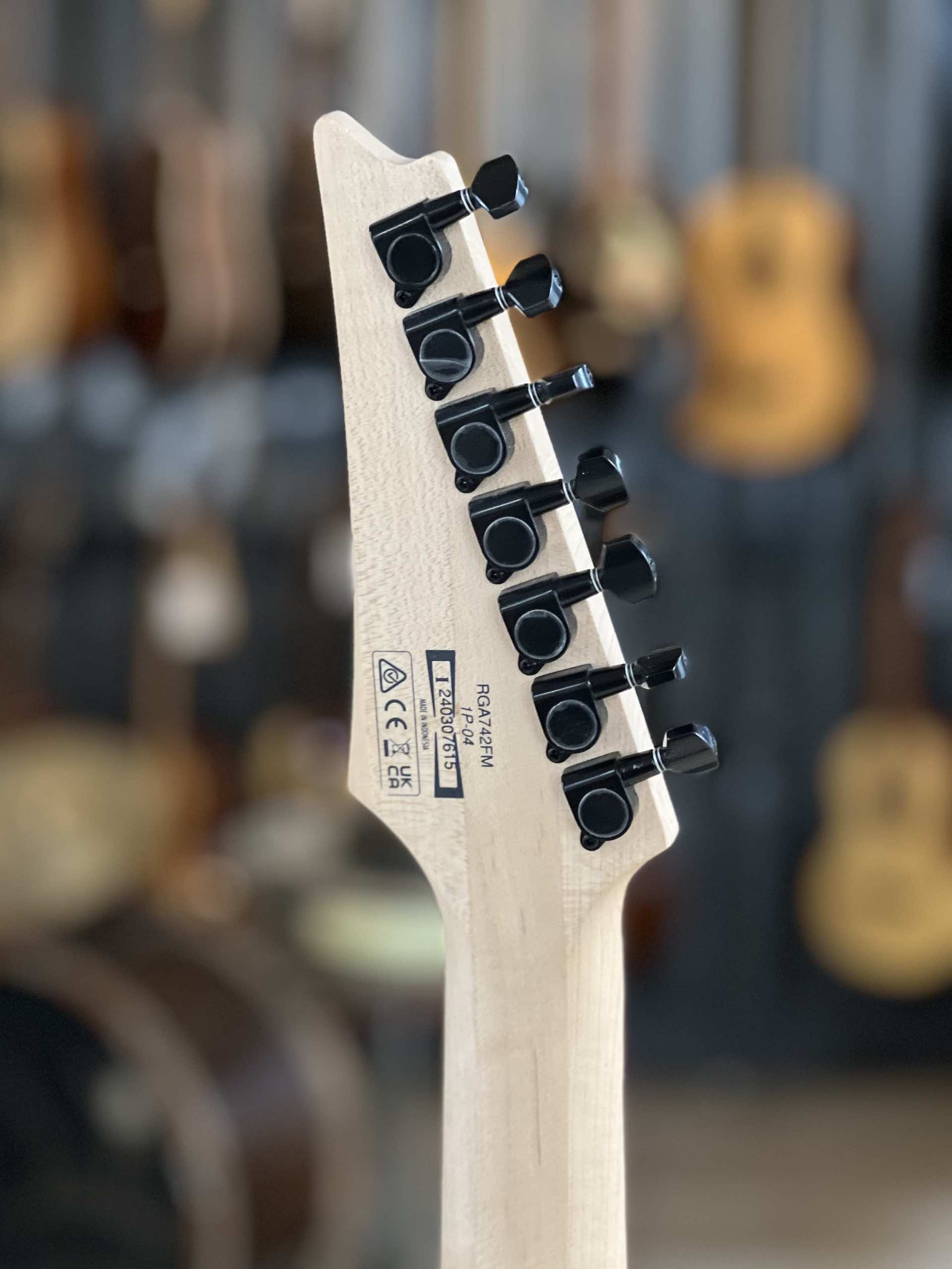 IBANEZ RGA742FM TGF Transparent Gray Flat - immagine 6
