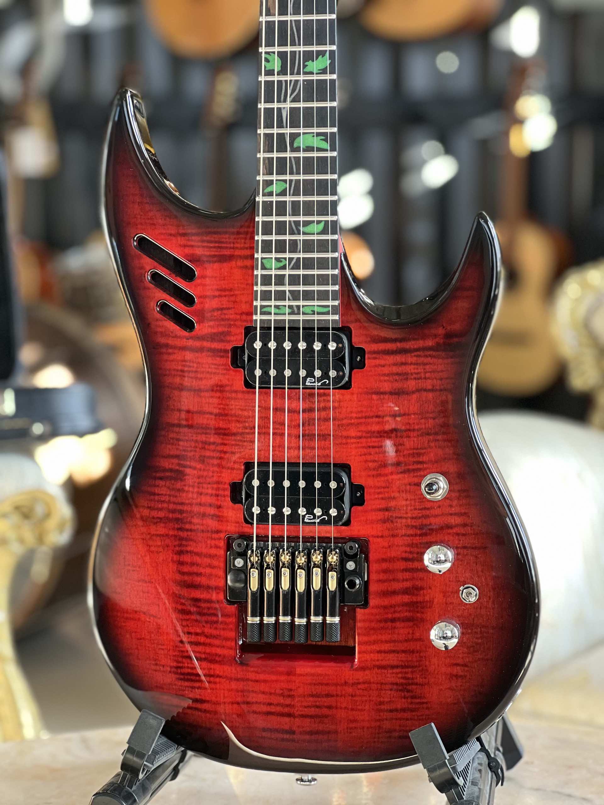 Panico Guitars M Series M569T - Translucent Red Black Burst - immagine 2