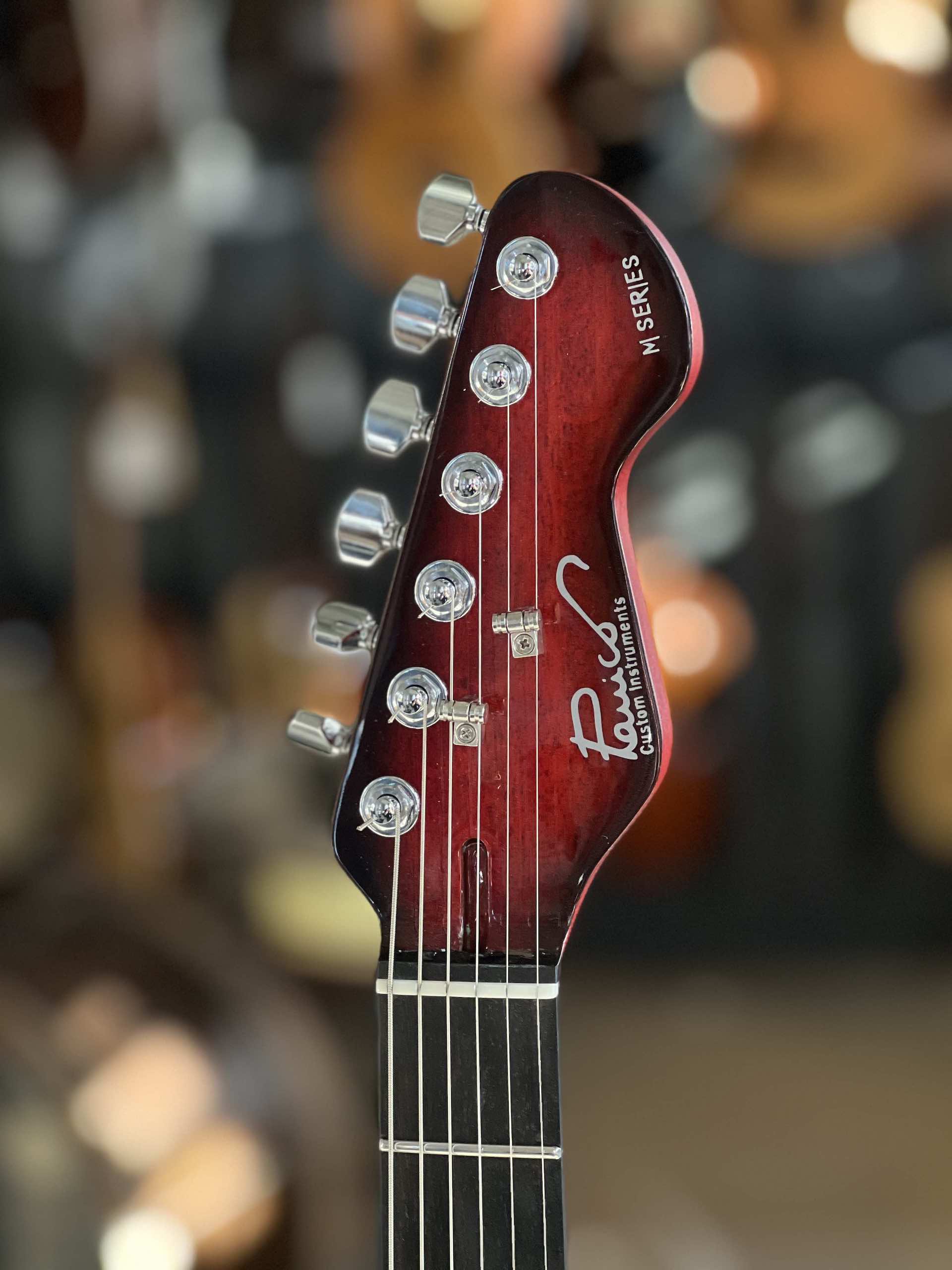 Panico Guitars M Series M569T - Translucent Red Black Burst - immagine 5
