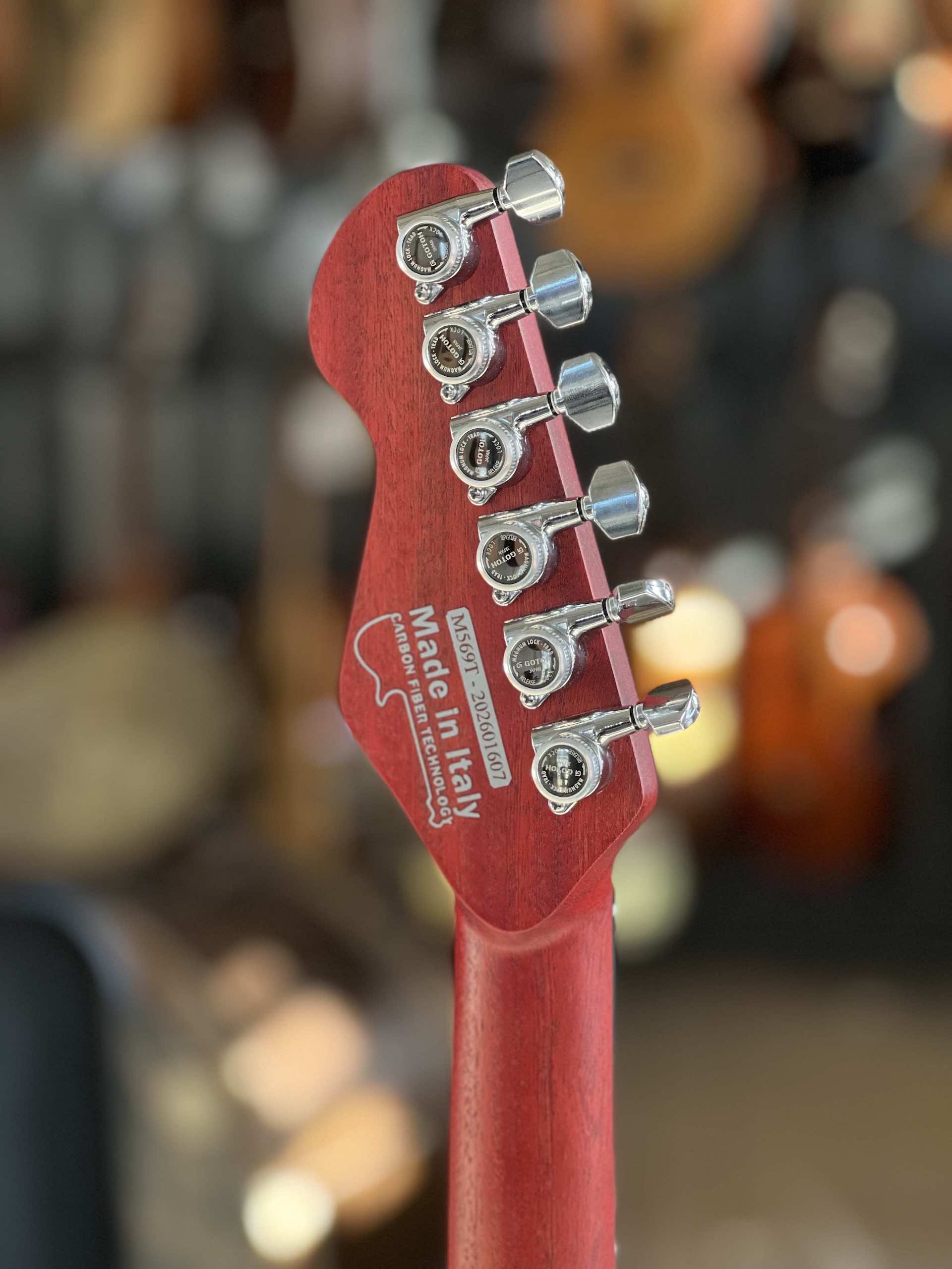 Panico Guitars M Series M569T - Translucent Red Black Burst - immagine 7