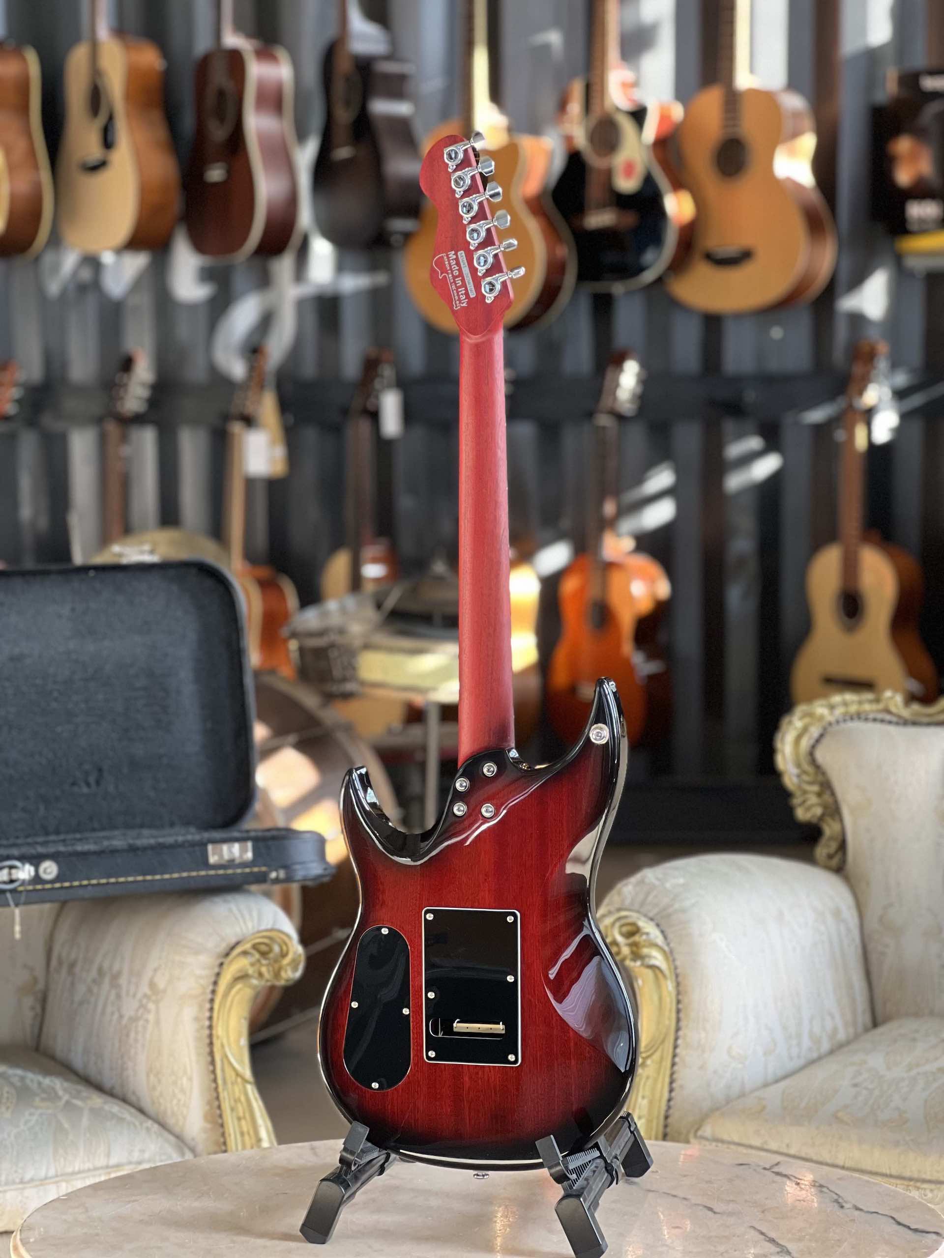 Panico Guitars M Series M569T - Translucent Red Black Burst - immagine 9