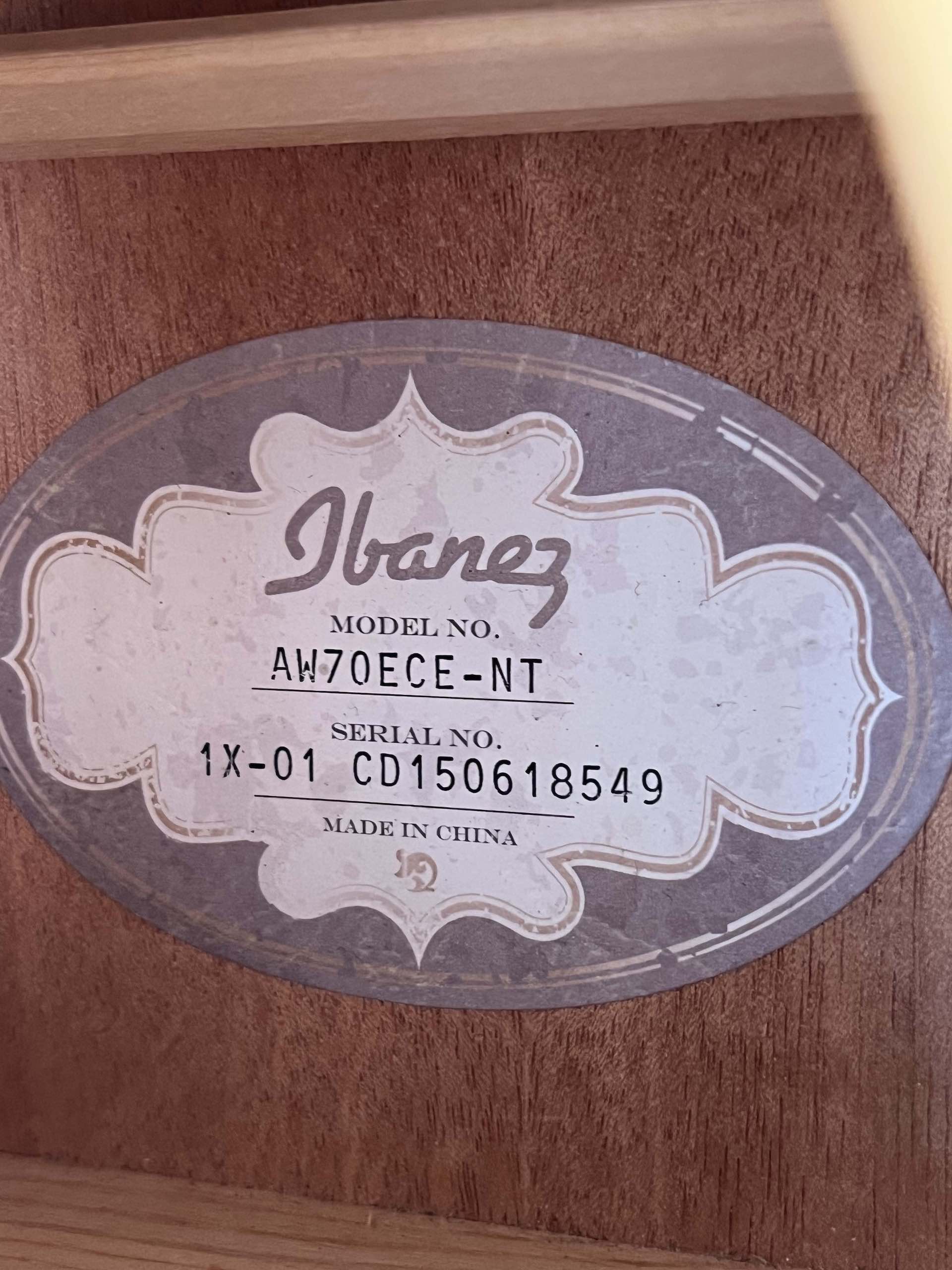 IBANEZ AW70ECE Natural - immagine 6