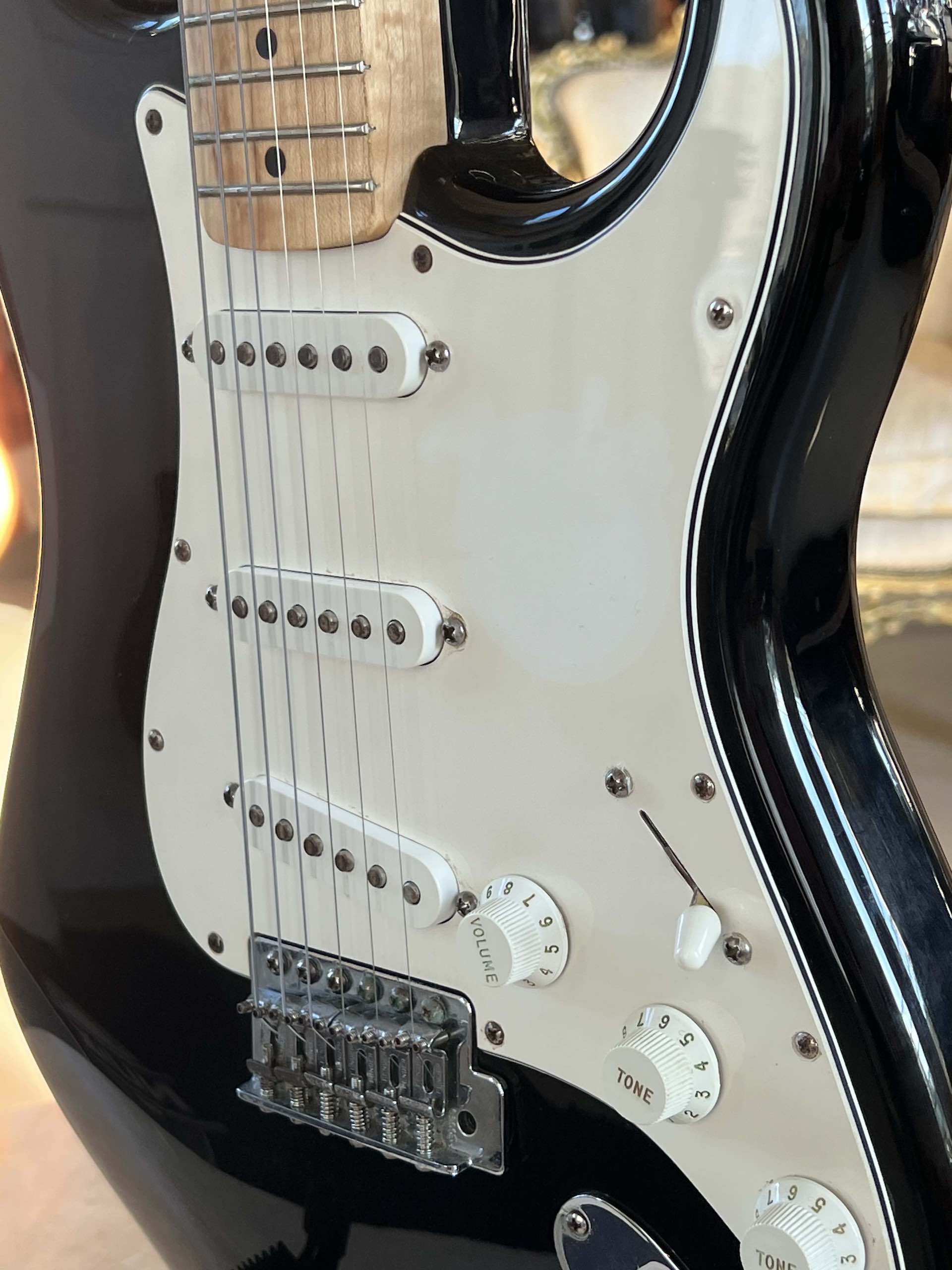 Fender Standard Stratocaster – 2000/2001 – Black – Made in Mexico - immagine 3