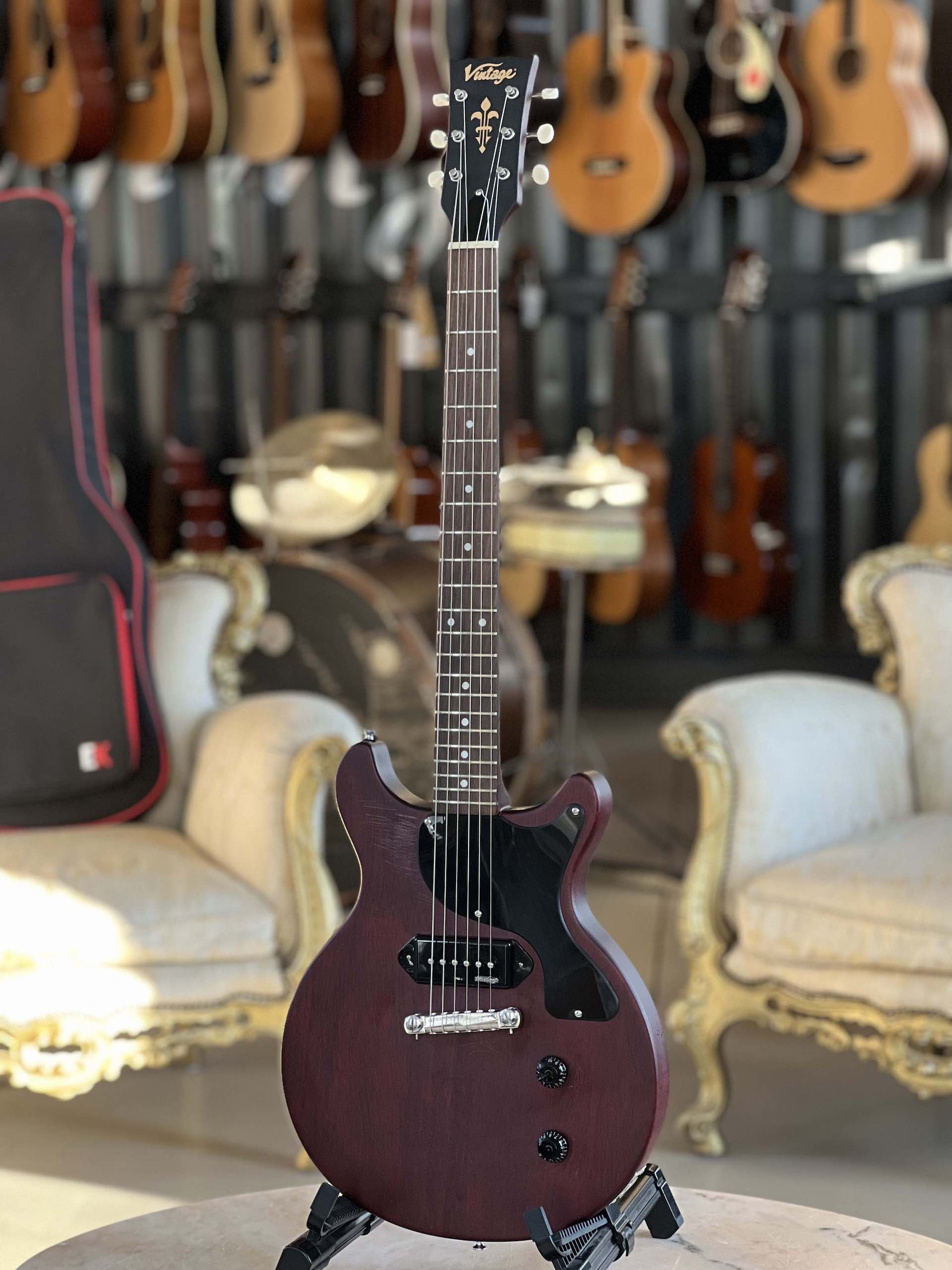 VINTAGE V130 Reissued Satin Cherry
