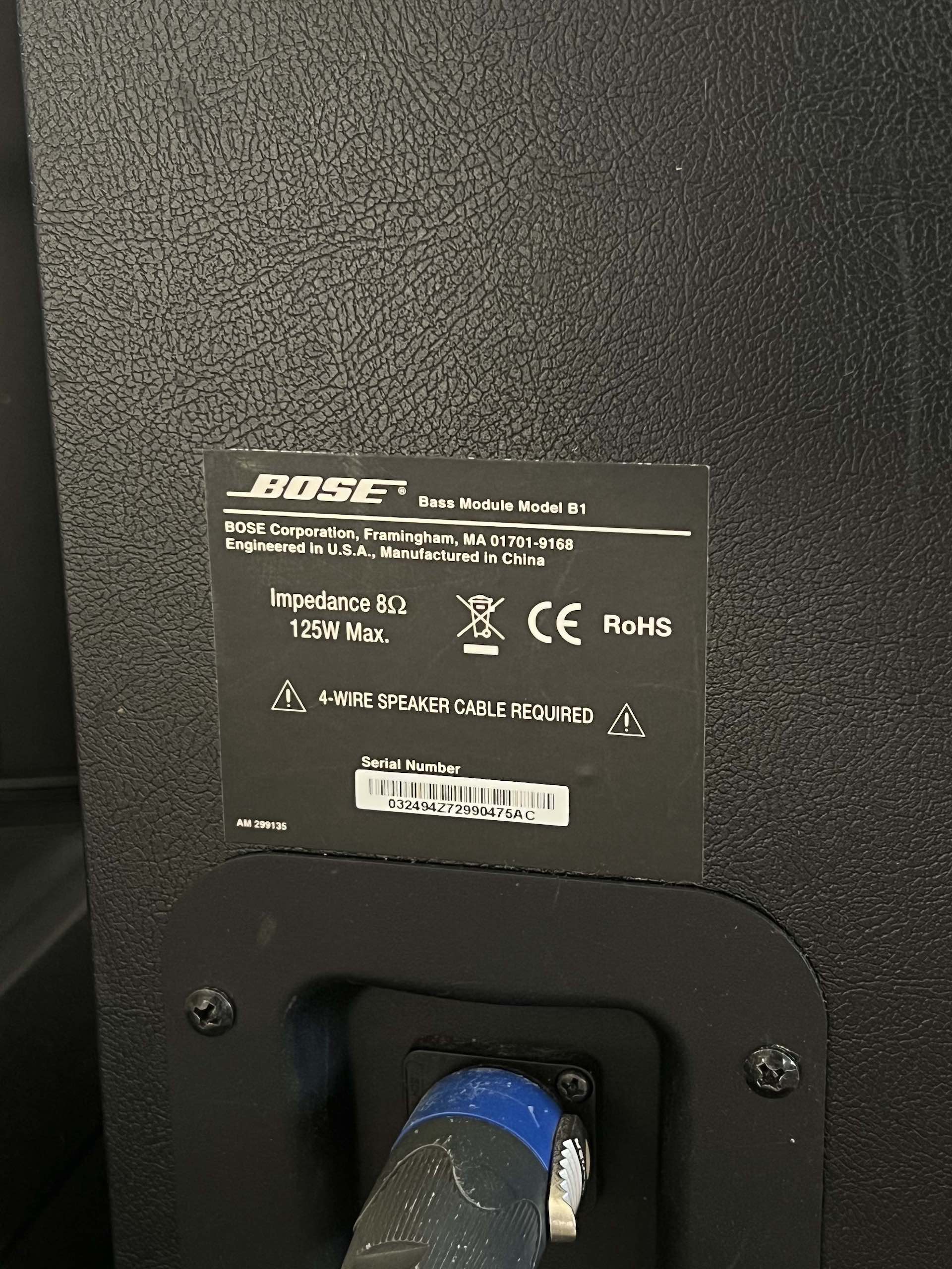 BOSE L1 Model II / B1 / B1 Set - immagine 8