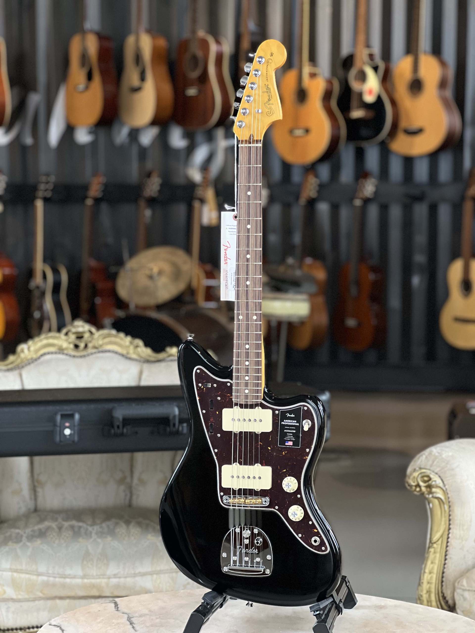 FENDER American Professional Jazzmaster RW Black