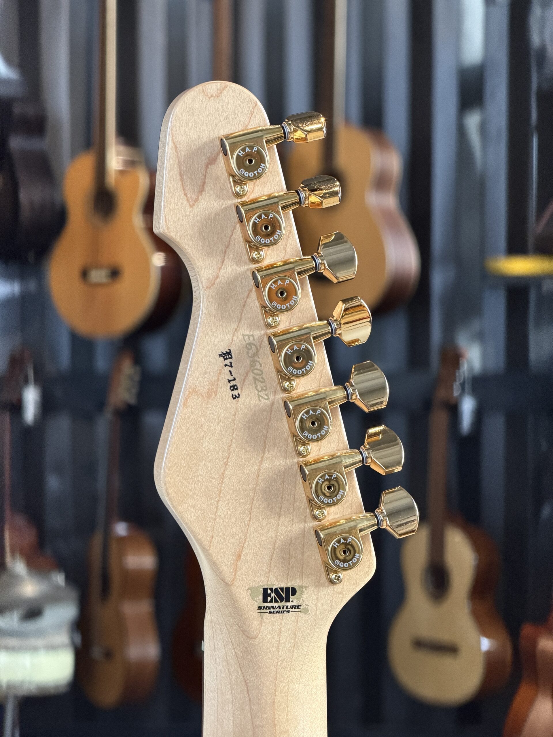 ESP Snapper-7 Ohmura Custom – Takayoshi Ohmura Signature – Baby Metal – Made in Japan - immagine 9